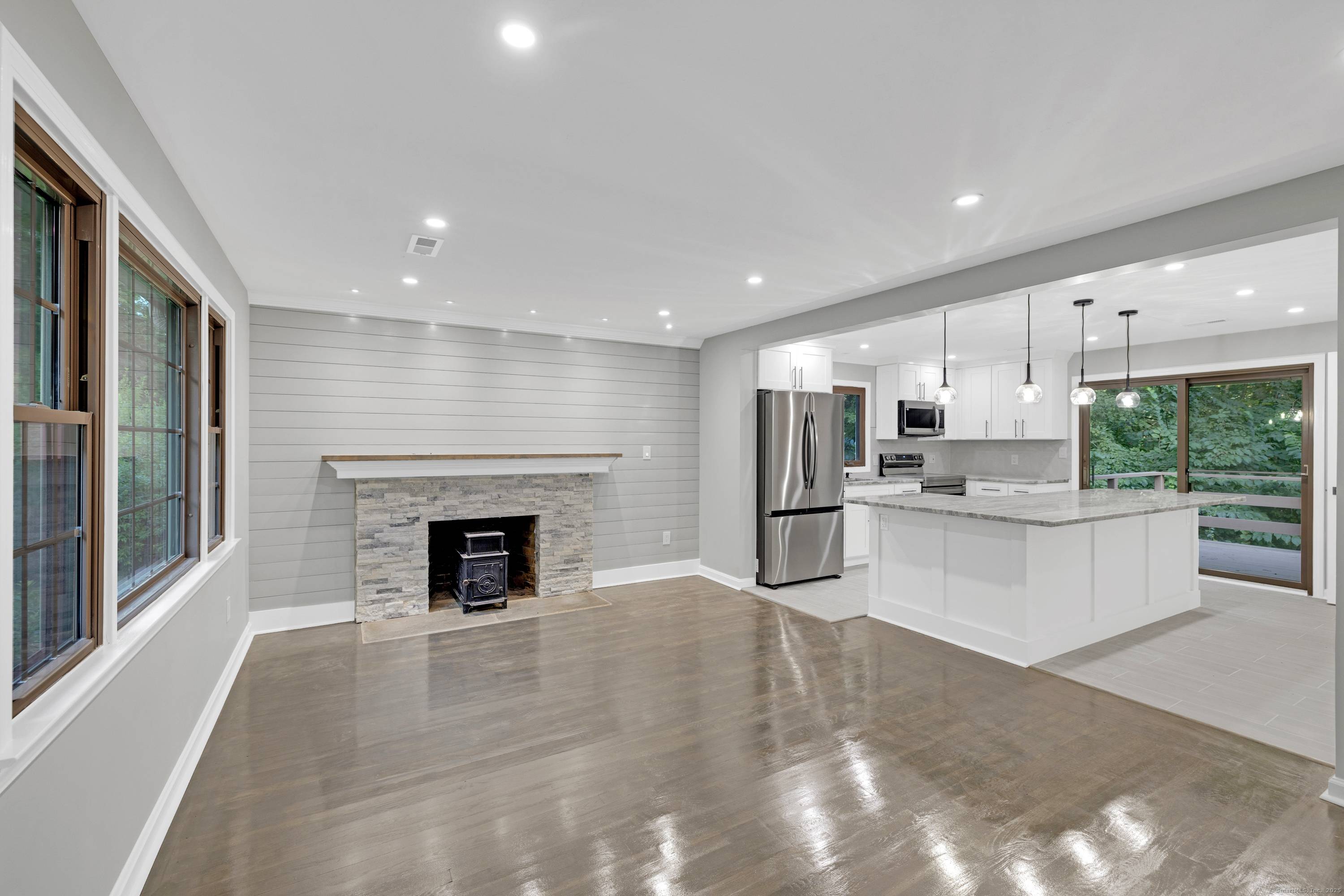 Just Listed ! This lovely 3 bedroom ranch offers the perfect blend of comfort and modern updates, featuring 2 full bathrooms and sitting on a beautiful private 1 acre lot.