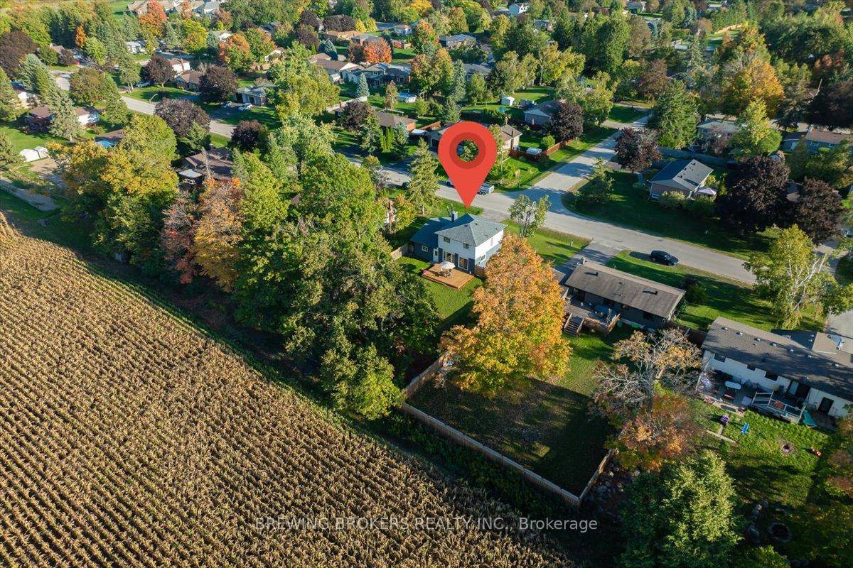 Welcome To This Beautifully Renovated Side Split Home Backing Onto Peaceful Farmers Fields !
