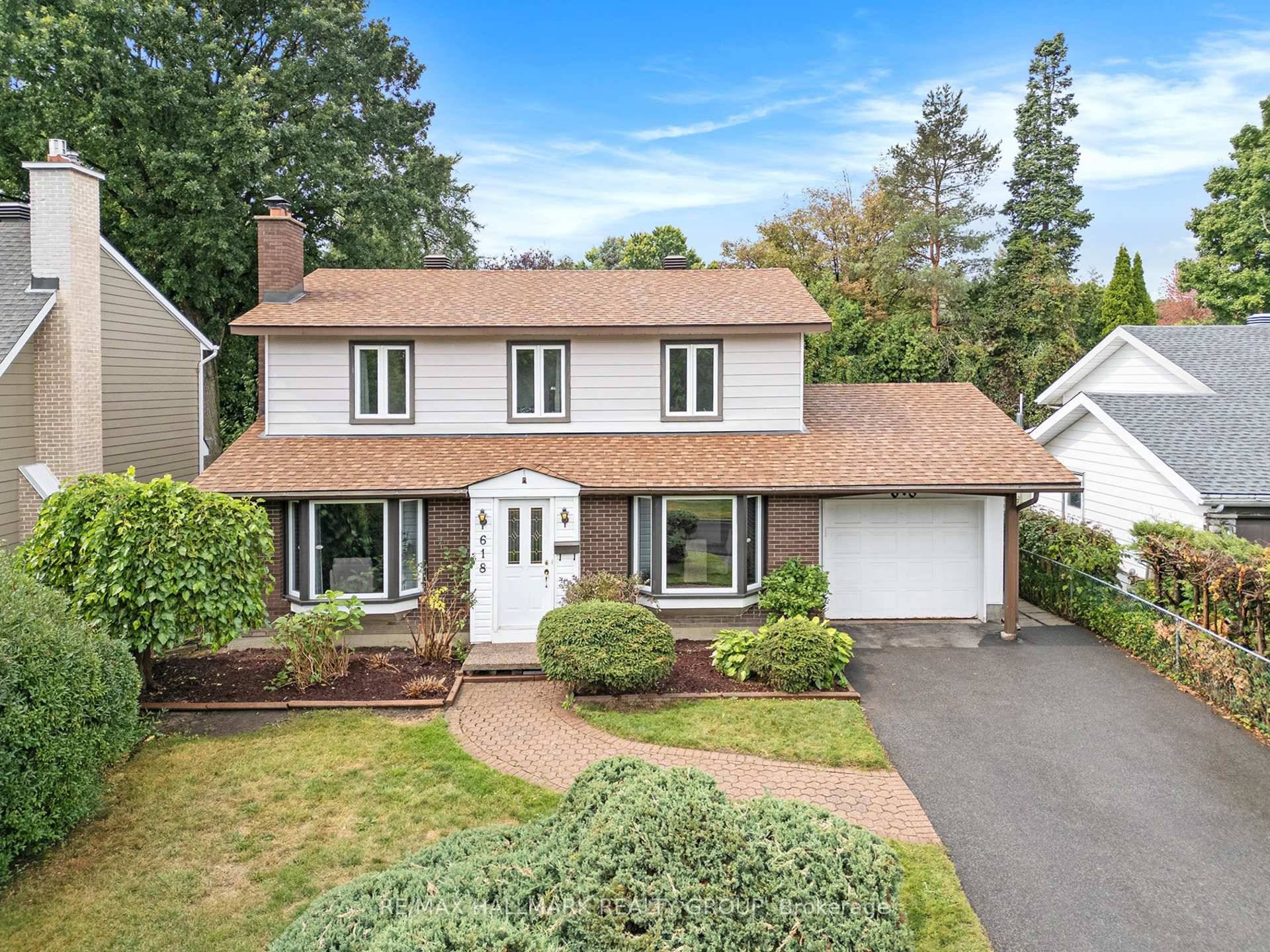 618 La Verendrye Drive enjoys a private southerly facing back yard, and when more space is needed, just free the children to run out on the lush green open spaces ...