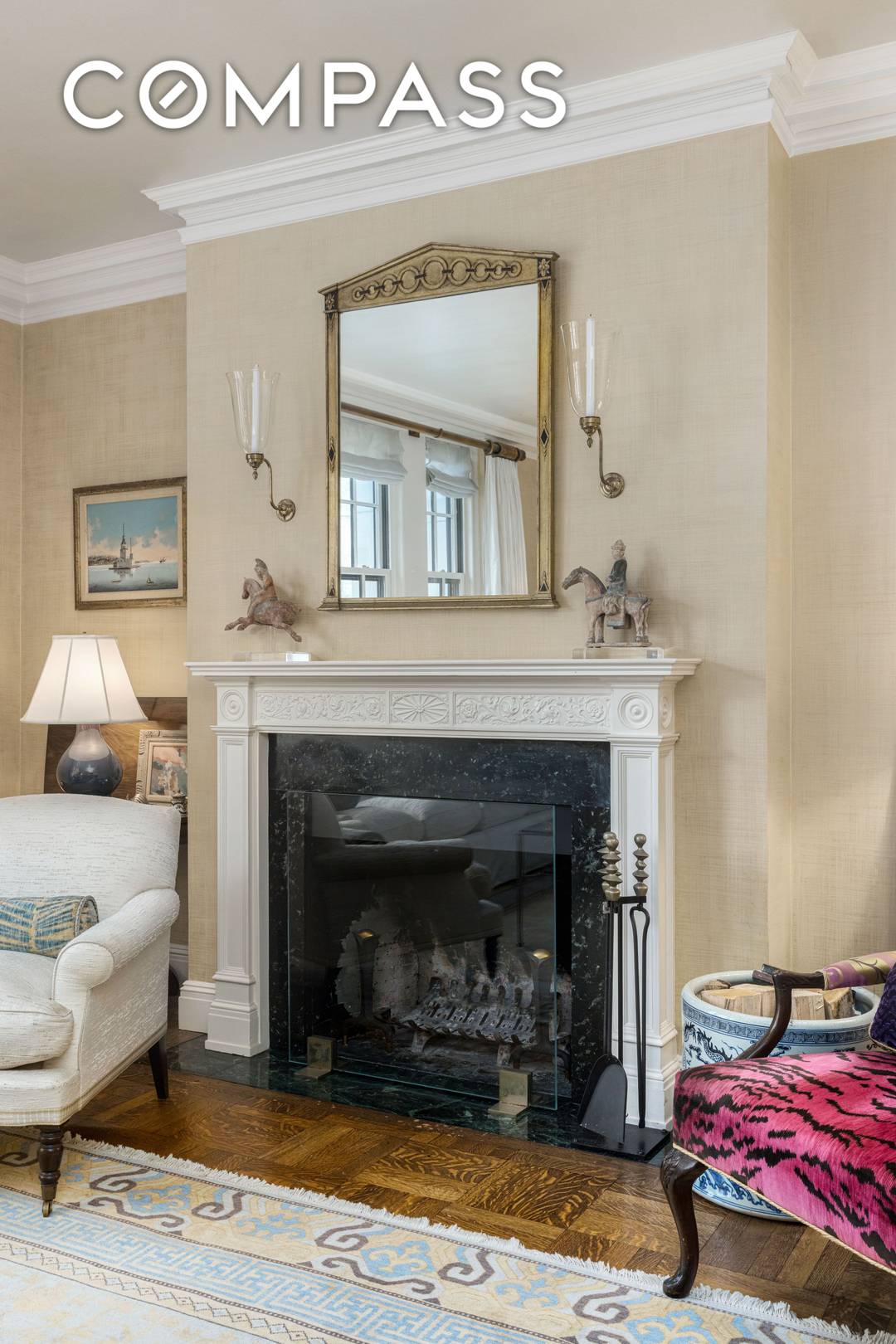 Introducing residence 4A at 570 Park Avenue, a distinguished pre war cooperative designed by renowned architect Emery Roth.