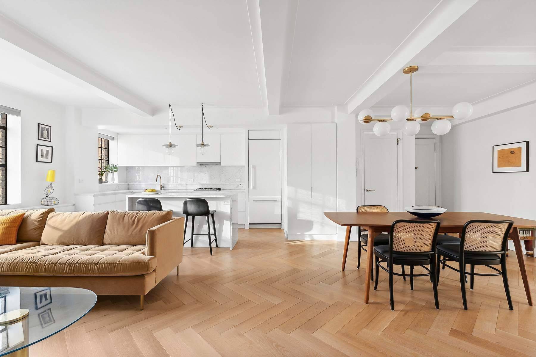 Mint Upper West Side Three Bedroom Just Steps from Central Park Positioned just a block from Central Park, Unit 9CD at 102 West 85th Street combines style and comfort in ...