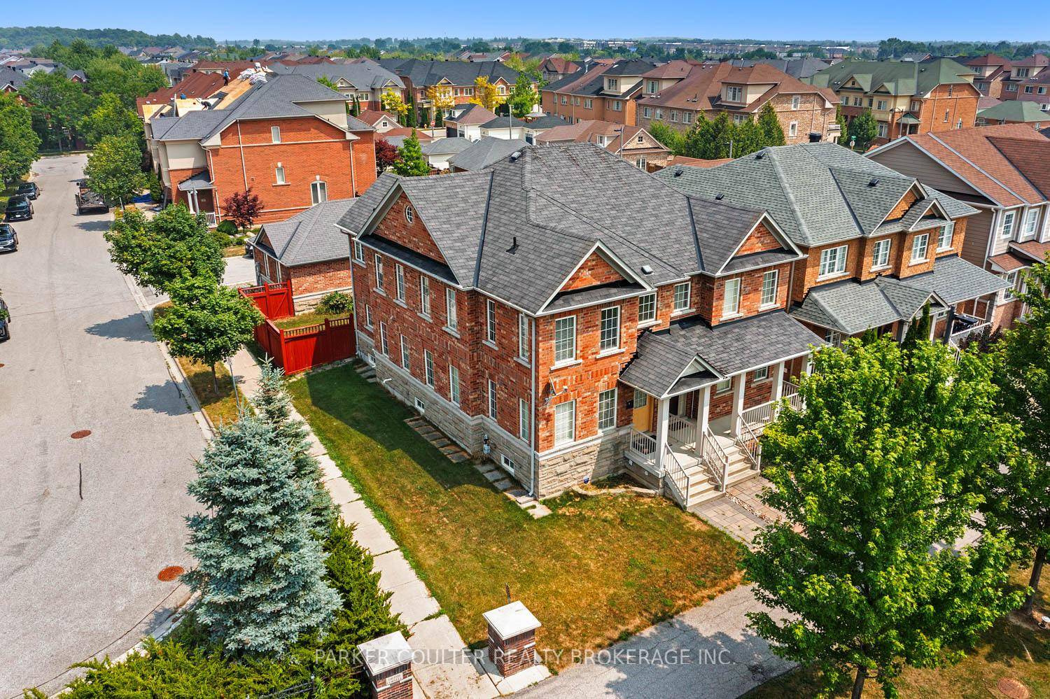 Sun filled corner semi detached home in the highly sought after Cornell community of Markham, built by Greenpark Homes.