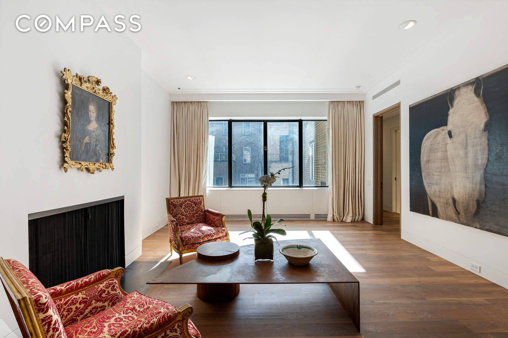 A gorgeous landmarked prewar elevator mansion situated on one of the Upper East Sides most stunning Park blocks is home to an elegant split 2 bedroom, 2.