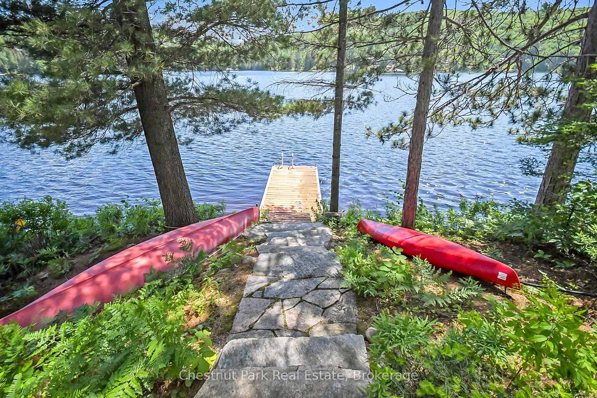 FOUR SEASON COTTAGE HOME, on Forest Lake with 145' of SOUTHERN exposure.