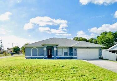 Three words to sum this beautiful corner property up nicely massive custom pool, the interior is newly upgrades, there is a gorgeous crown molding, title mosaic design along the kitchen ...