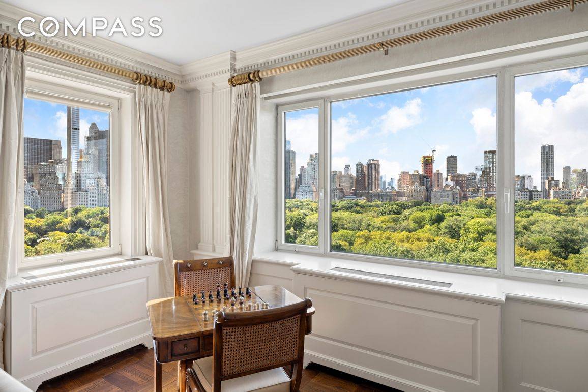 Immerse yourself in the timeless elegance of Old World Europe while enjoying breathtaking panoramic views of Central Park and the iconic New York City skyline.