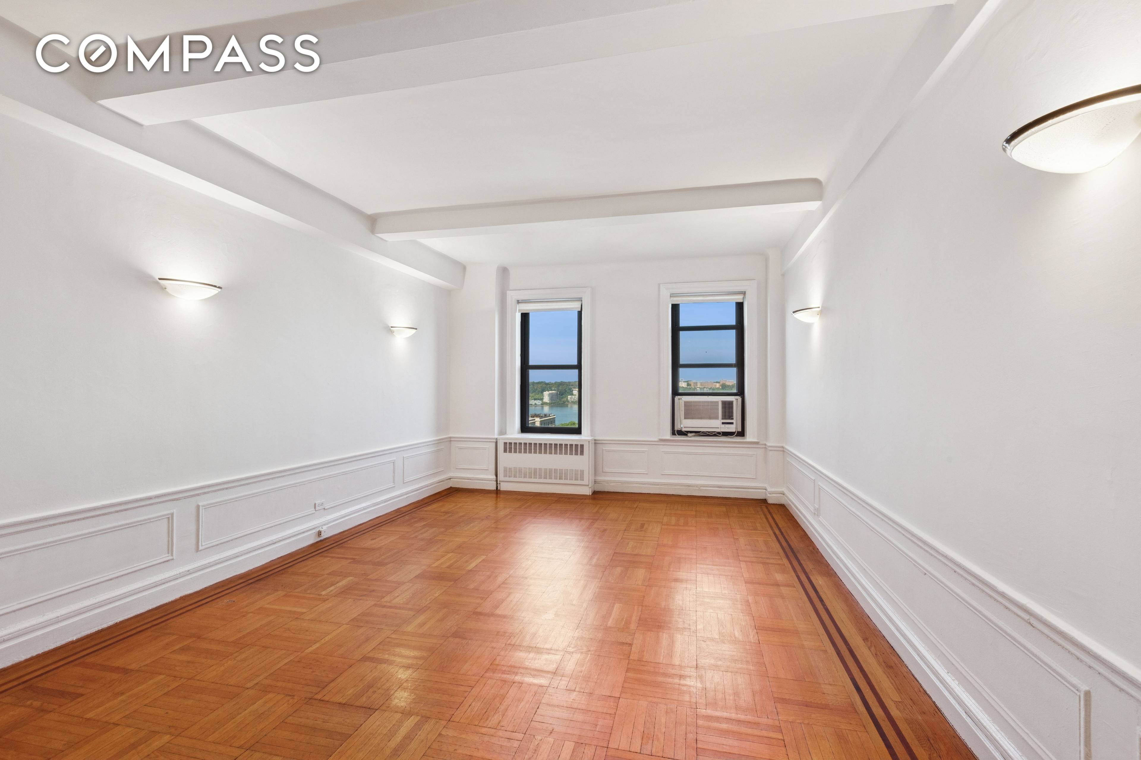 UNDERSTATED ELEGANCE ON WEST END AVENUE Poised high above the city with open views to the Hudson River beyond, this gracious 2 bedroom is the quiet refuge you deserve.
