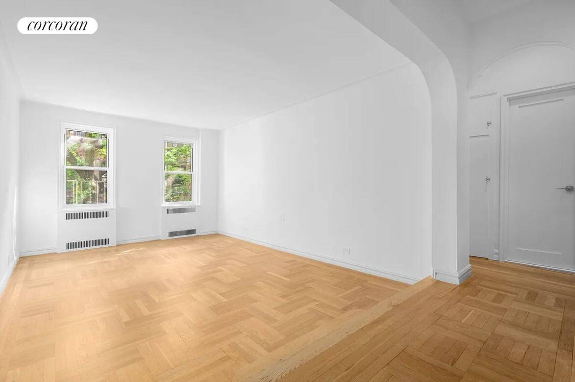 Pristine, brand new renovation of this spacious prewar Deco one bedroom.