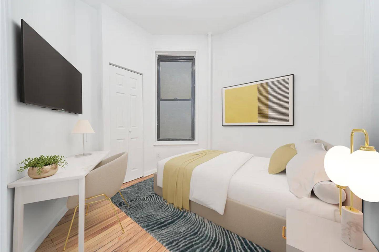 NEW GUT RENO 2 BED 2 BATH ELEVATOR COMPLIMENTARY GYMAPARTMENT DETAILS2 Queen Sized Bedrooms2 Full Bathrooms !