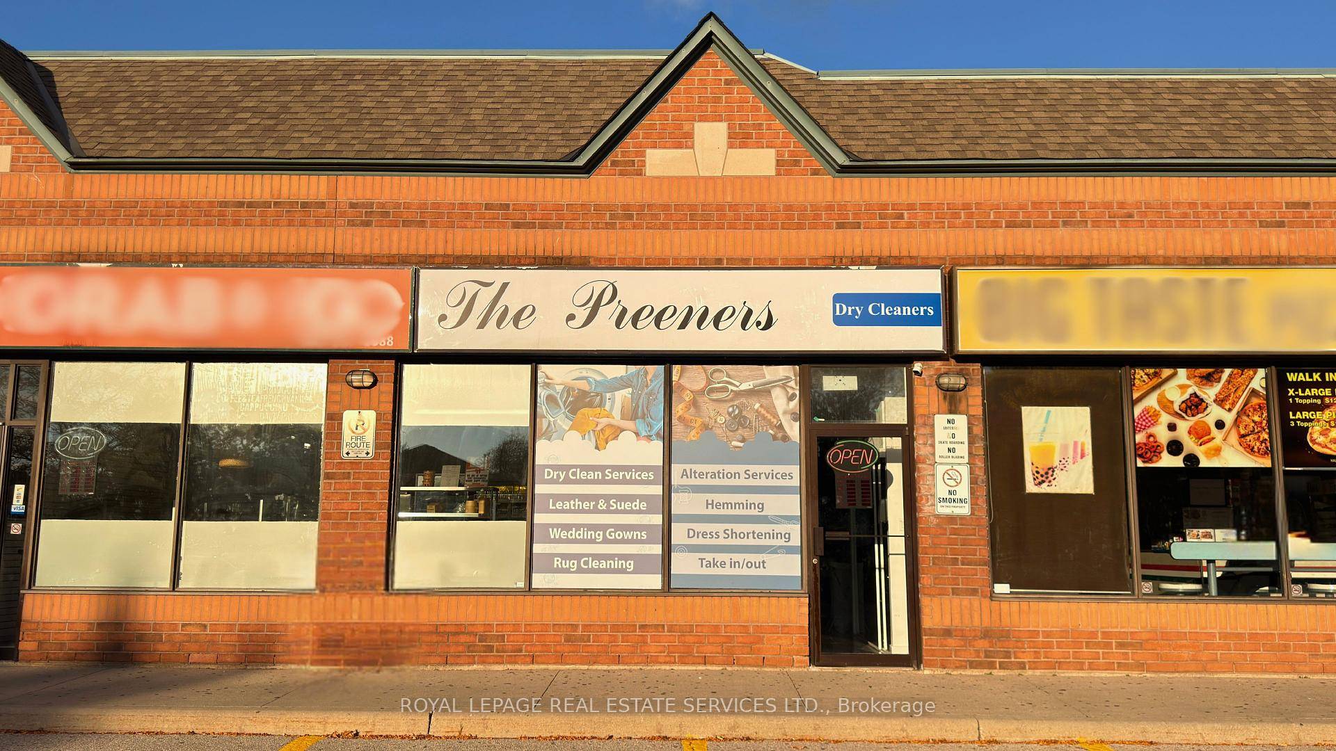 Excellent opportunity to own a dry cleaning depot in a prime Oakville location.