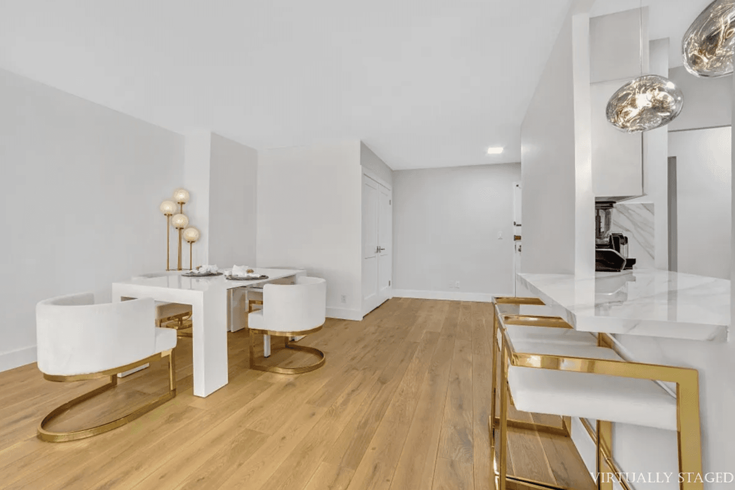 Luxury, location, and flawless design come together in this stunning gut renovated 2 bedroom, 2 bathroom home offering nearly 1, 100 sq ft of refined living in one of Lenox ...