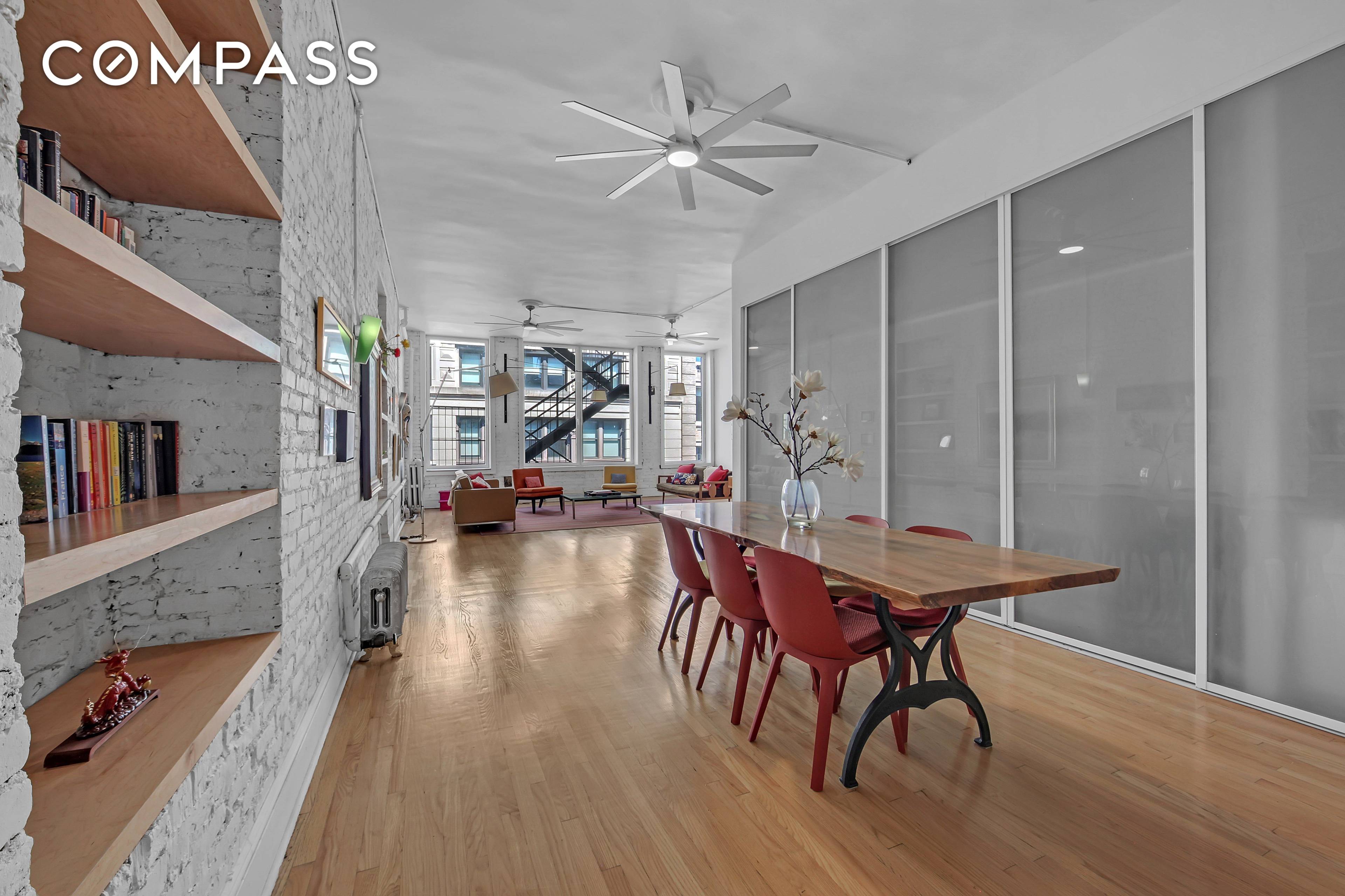 Welcome to your full floor loft.