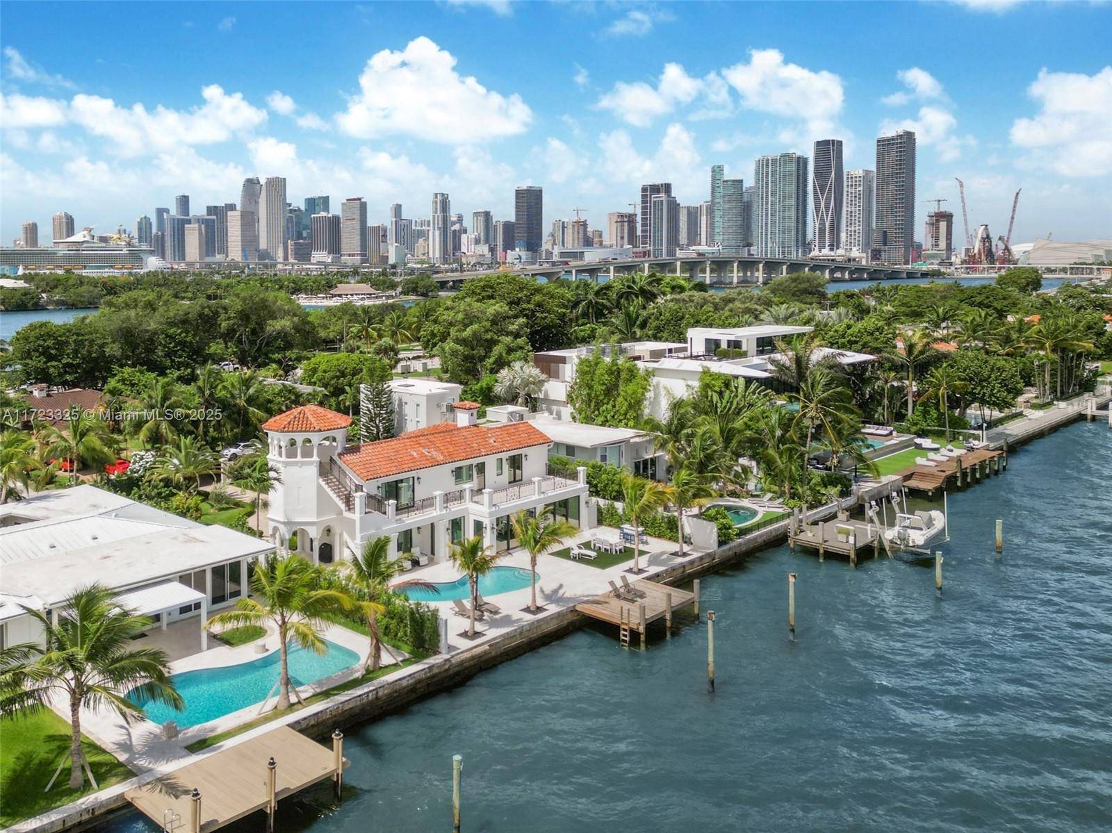 Beautiful Mediterranean Villa with direct open bay views on the Venetian Islands.