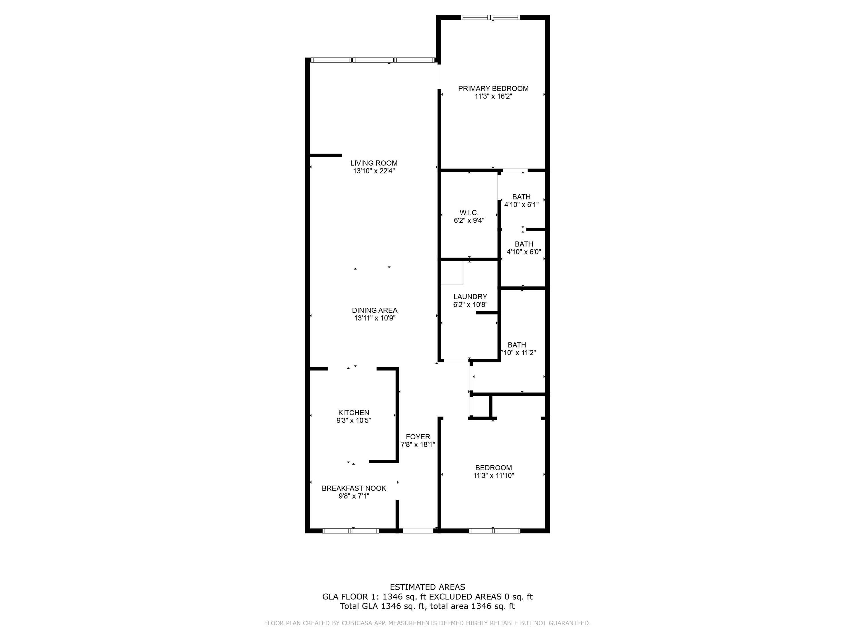 Welcome to your refreshed retreat with impact glass, elegant laminate floors, and a spacious layout !