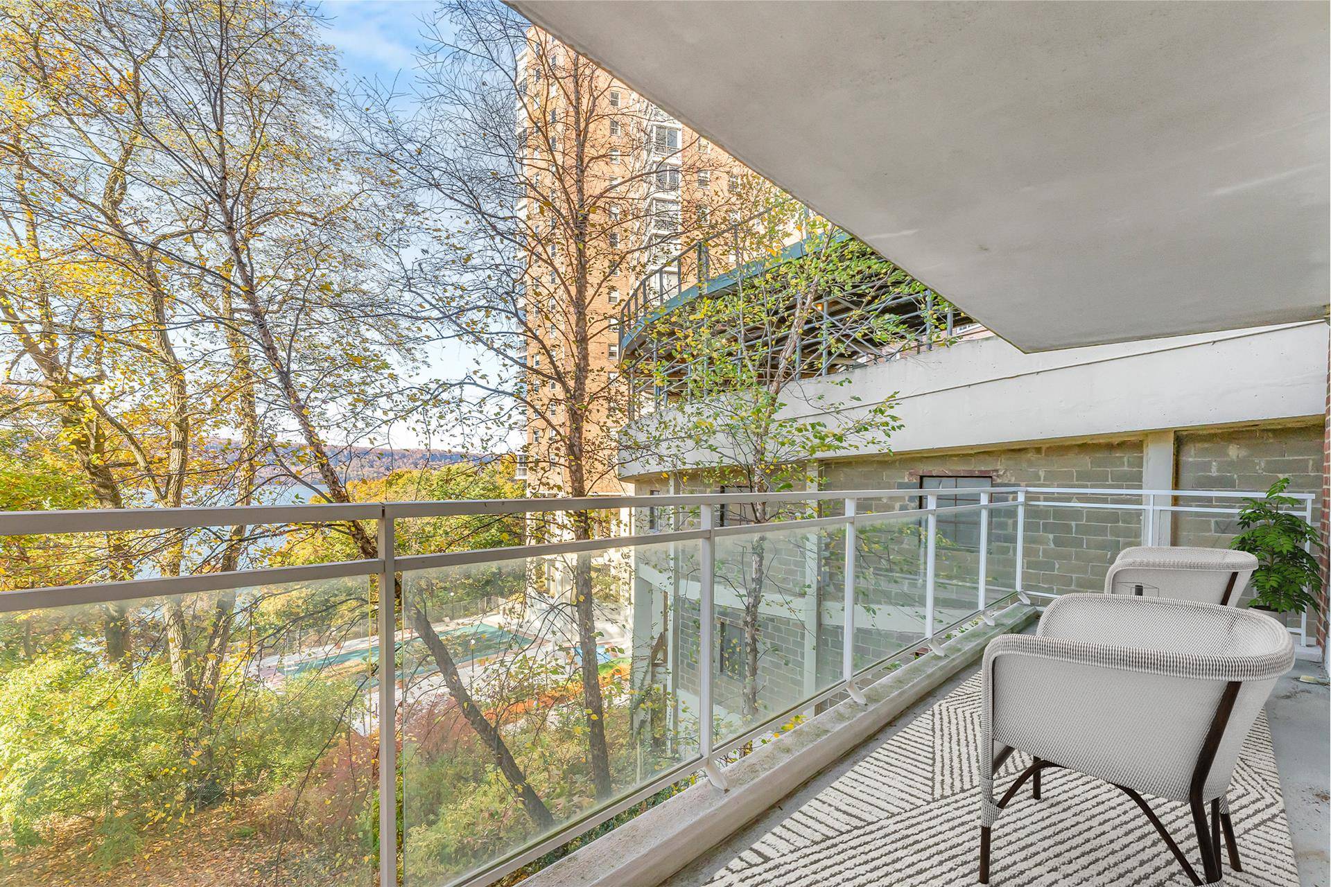 Wake up each morning on your private balcony with views of the Hudson River, your morning coffee as well as enjoy beautiful sunsets from this 3 bedroom, 2 bathroom full ...