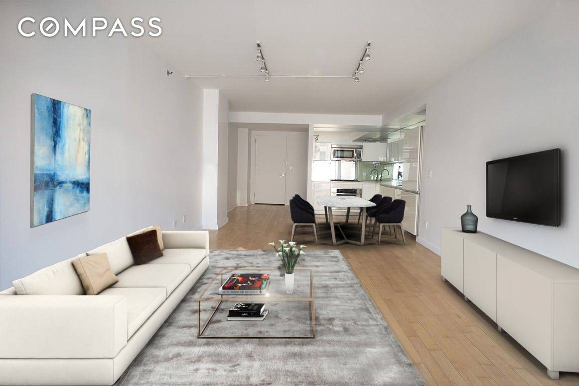 Enjoy modern, high end finishes in this 2 bedroom, 2 bathroom plus home office 3rd bedroom and a terrace in one of the East Village s most sought after condominiums ...