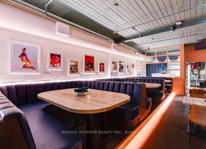 Beautifully Designed Restaurant Available on King With Top Of The Line Equipment Including A Pizza Oven, Wine Room amp ; Lot's Of Refrigeration.