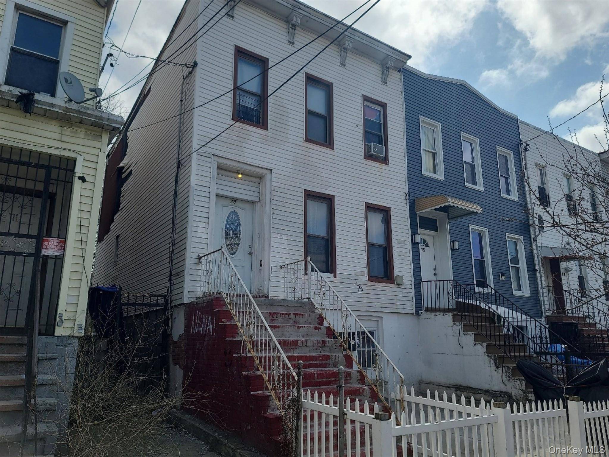 Property in an online auction.