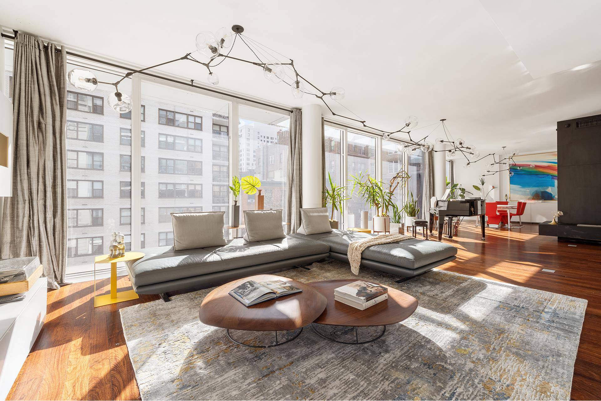 Introducing Residence 4 at 57 Irving Place a full floor, private elevator entry residence in a modern boutique condominium in the heart of tranquil and sought after Gramercy Park.