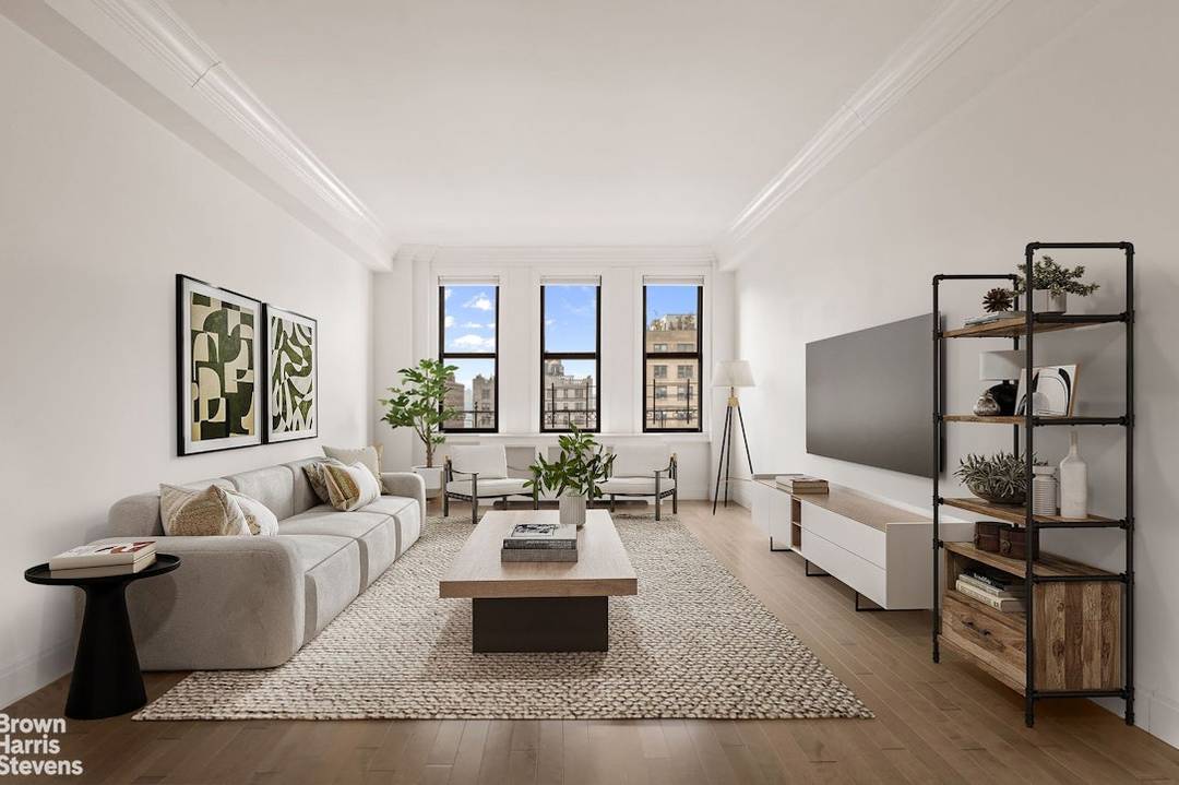 Residence 12G is one of the Upper West Side's most compelling prewar offerings a stunning home with three bedrooms plus den maid's room and three full baths, with open western ...
