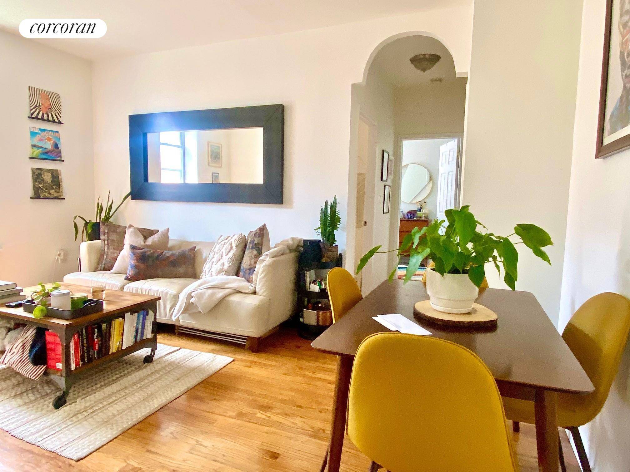 Spacious two bed on pristine block in the heart of the East Village.