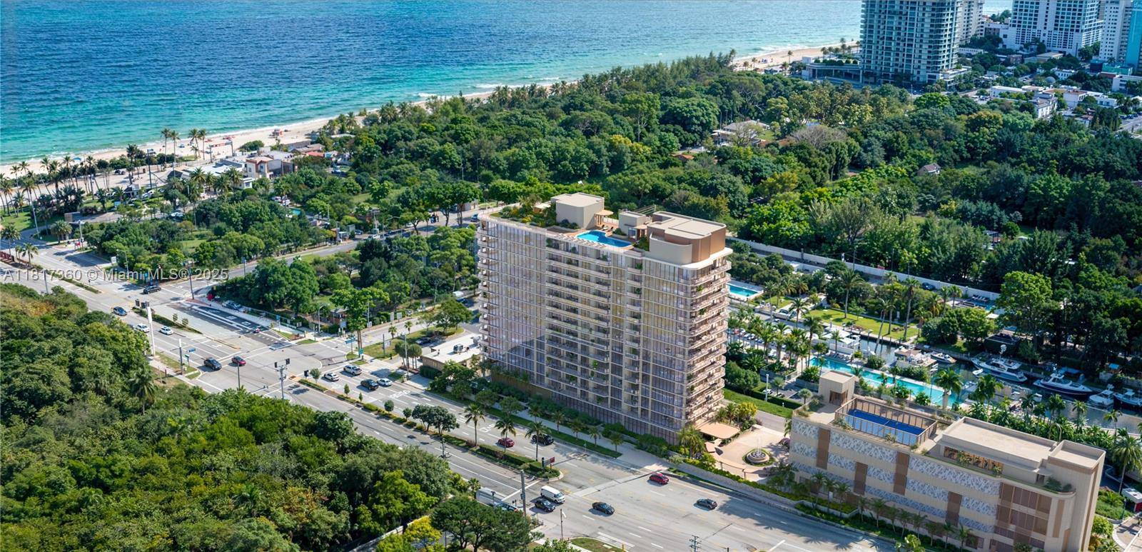 NEW CONSTRUCTION ! Nestled between the Intracoastal Waterway, the Atlantic Ocean, and Hugh Taylor Birch State Park, Sereno rises as a masterpiece of boutique living and modern elegance in Fort ...