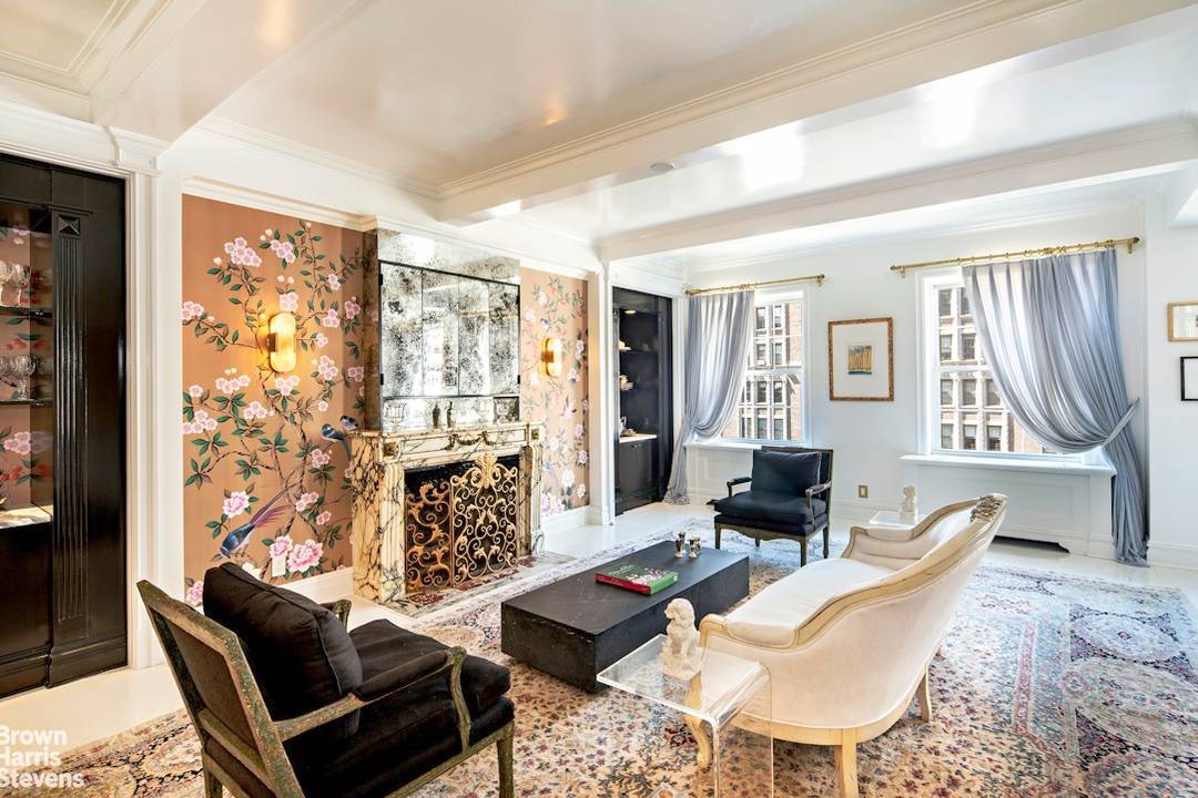 It feels like Paris when you enter this mint condition full floor residence from the private elevator landing.