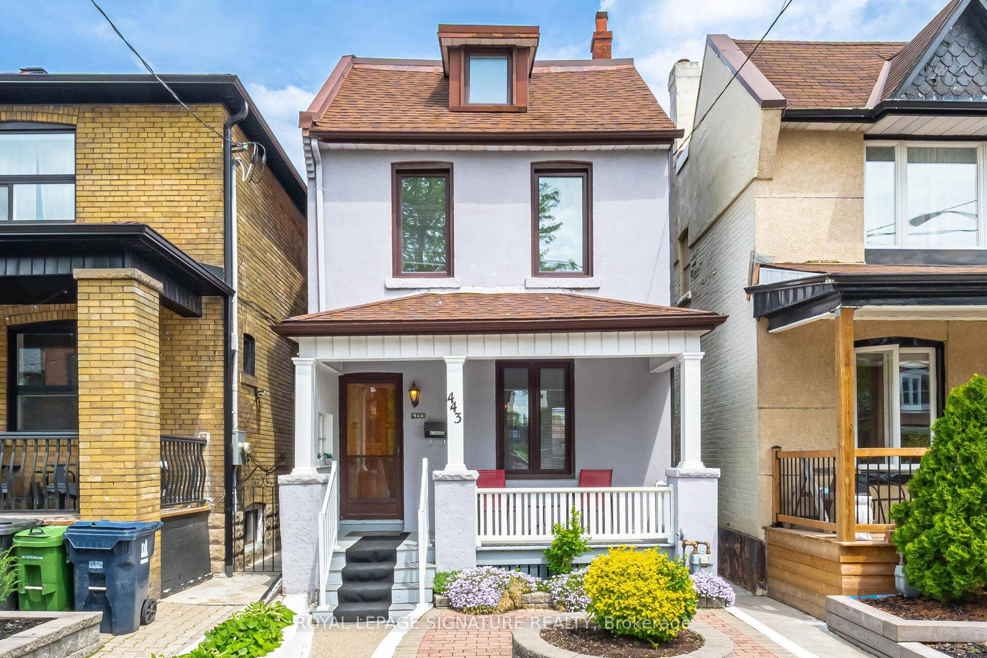 Welcome to 443 Brock Avenue, nestled in the heart of desirable Dufferin Grove and cherished by the same family for over 45 years !