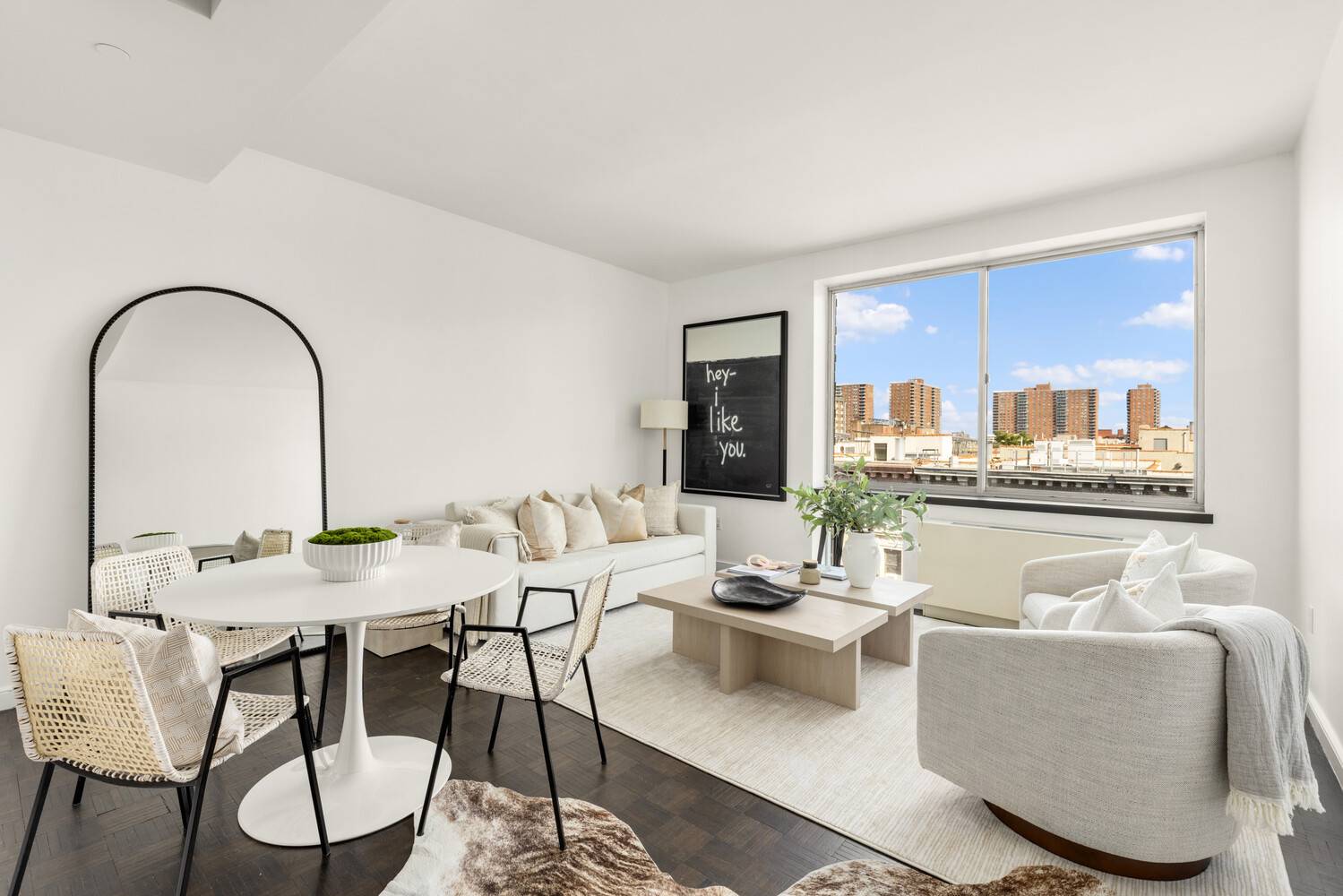 BRIGHT AND CHEERY HOME IN A FULL SERVICE LUXURY CONDO WITH TAX ABATEMENT Welcome to Unit 7G at 68 Bradhurst Avenue a beautifully renovated one bedroom, one bathroom residence at ...