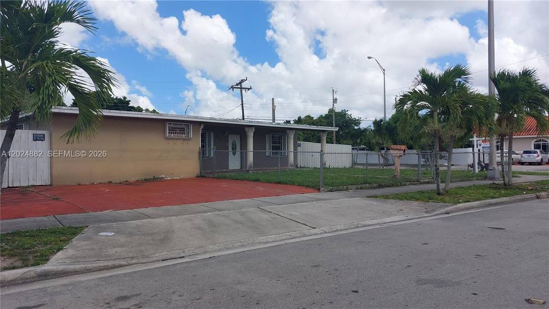 Exceptional opportunity to own this 3 bedroom, 2 bath home in Hialeah, situated on an oversized corner lot.