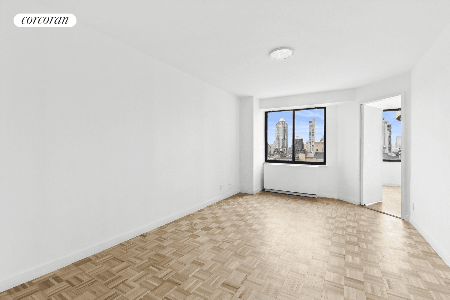 This spacious two bedroom can easily be converted to a three bedroom.