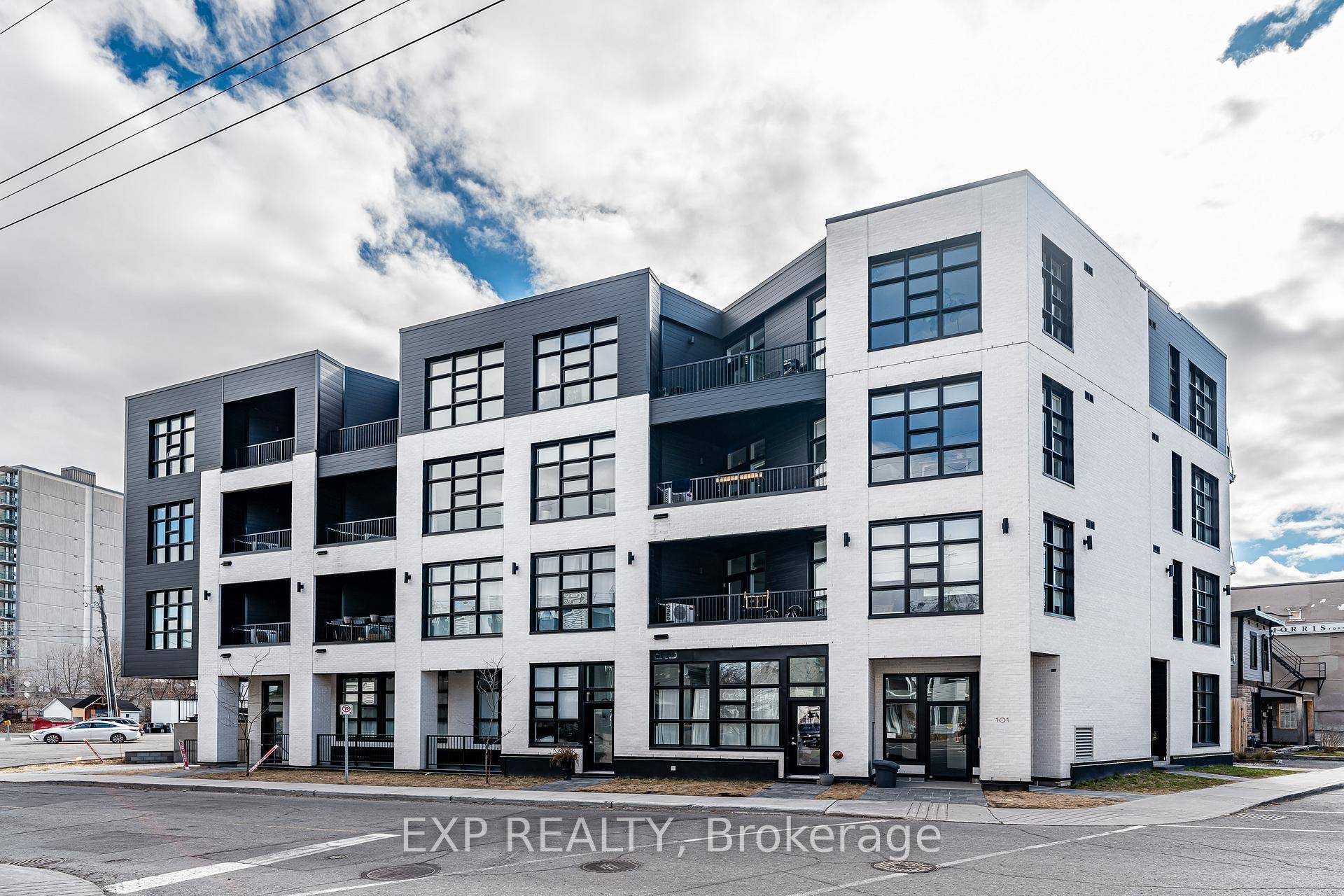 Modern loft style building located right in the heart of Hintonburg !
