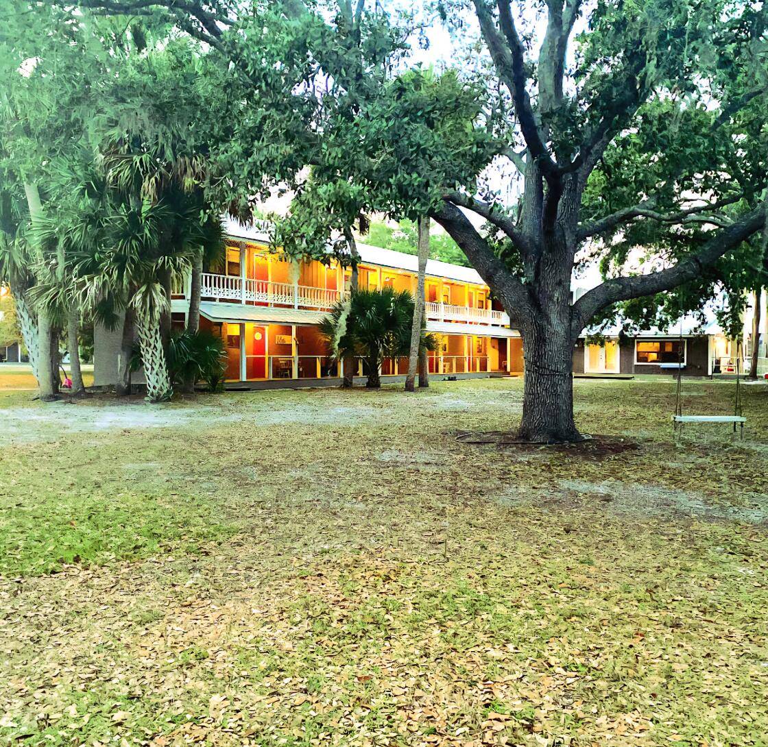 Must see this 20 acres Farm complex with angelic large oak trees featuring a main house 3 2 a Lodge with 5 guest studio suits.