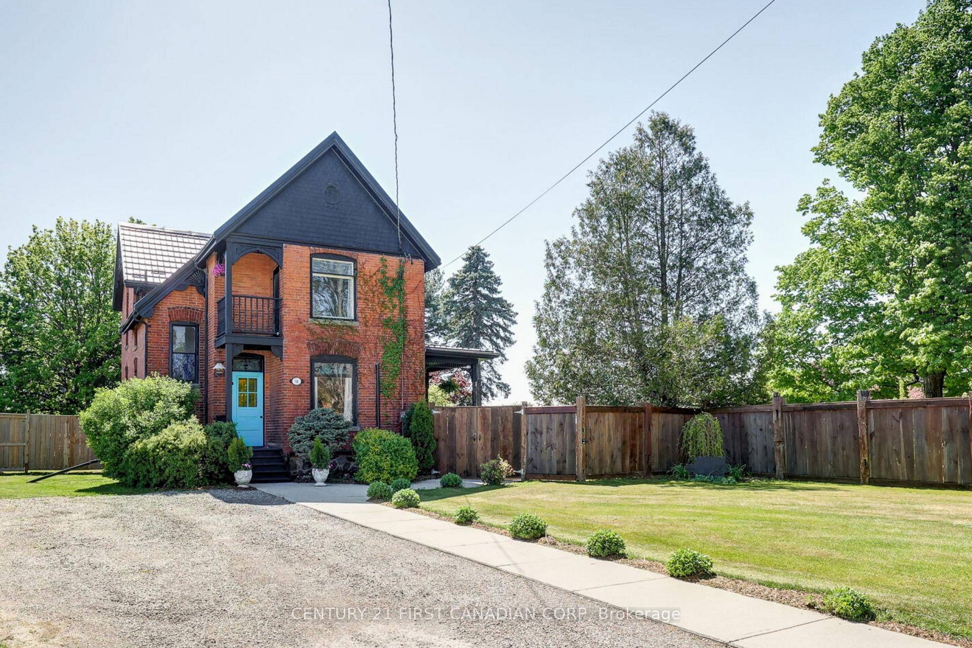 Welcome to 136 King Street South in the quiet village of Highgate.