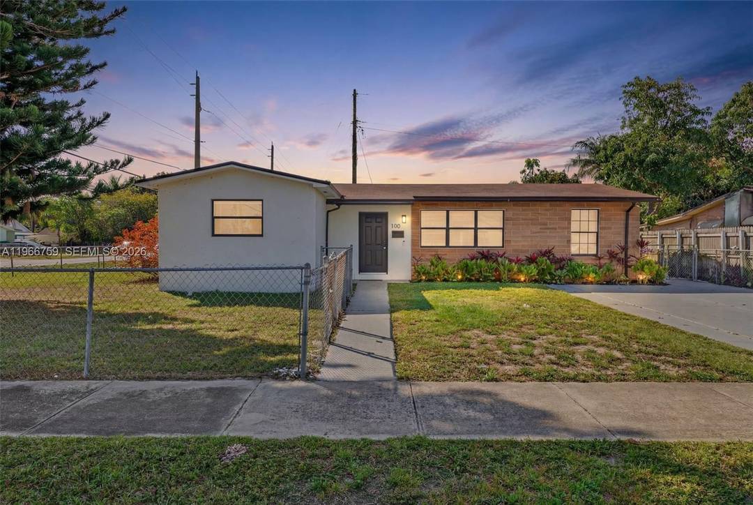 Brand New Pool ! ! Turnkey single family home in the heart of North Miami, set on a large 8, 000 sq ft corner lot featuring designer painted spacious bedrooms, ...