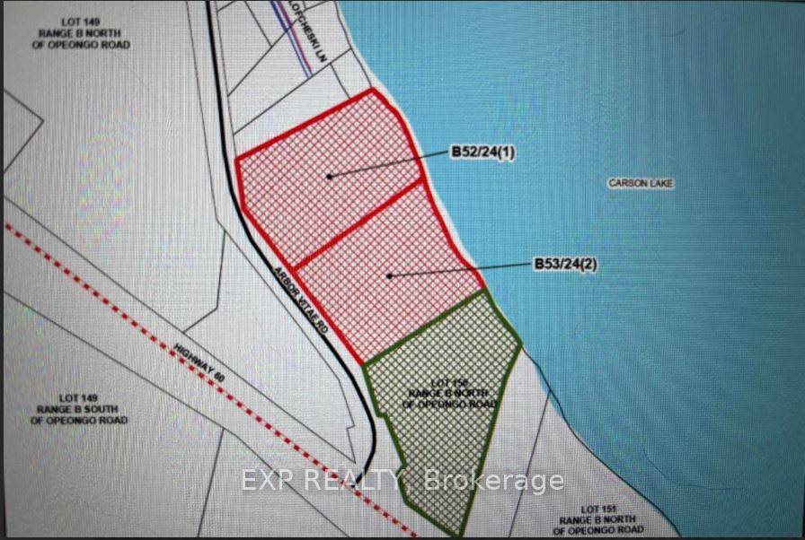 Build your forever waterfront home on this Carson Lake building lot.
