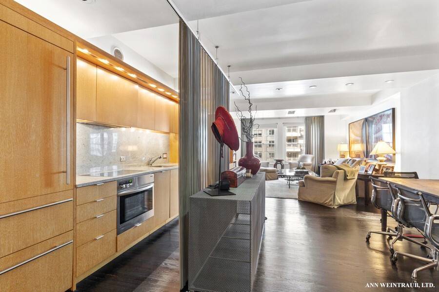 Open the door to the largest line of one bedroom apartments at 1 Fifth Avenue, and see stretching out before you a huge expanse of living room, a gourmet open ...