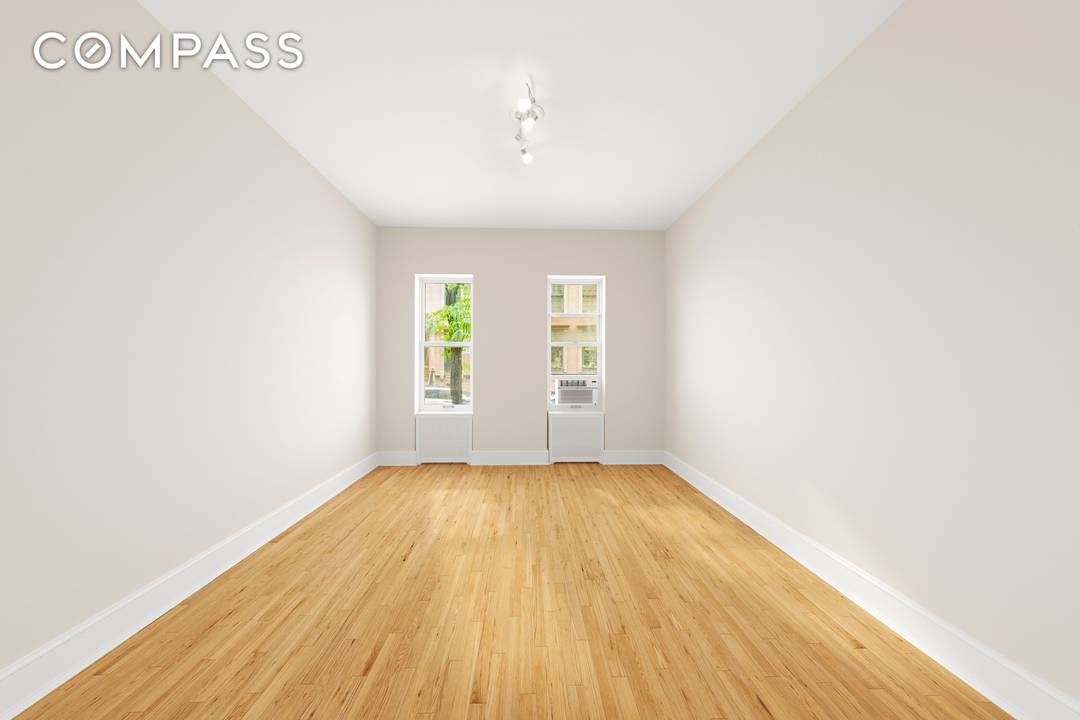 New Smartphone Device Entry System Free Laundry High Ceilings Quiet and Picture Perfect Townhouse Block Step into this bright pre war one bedroom apartment and be welcomed by a thoughtfully ...