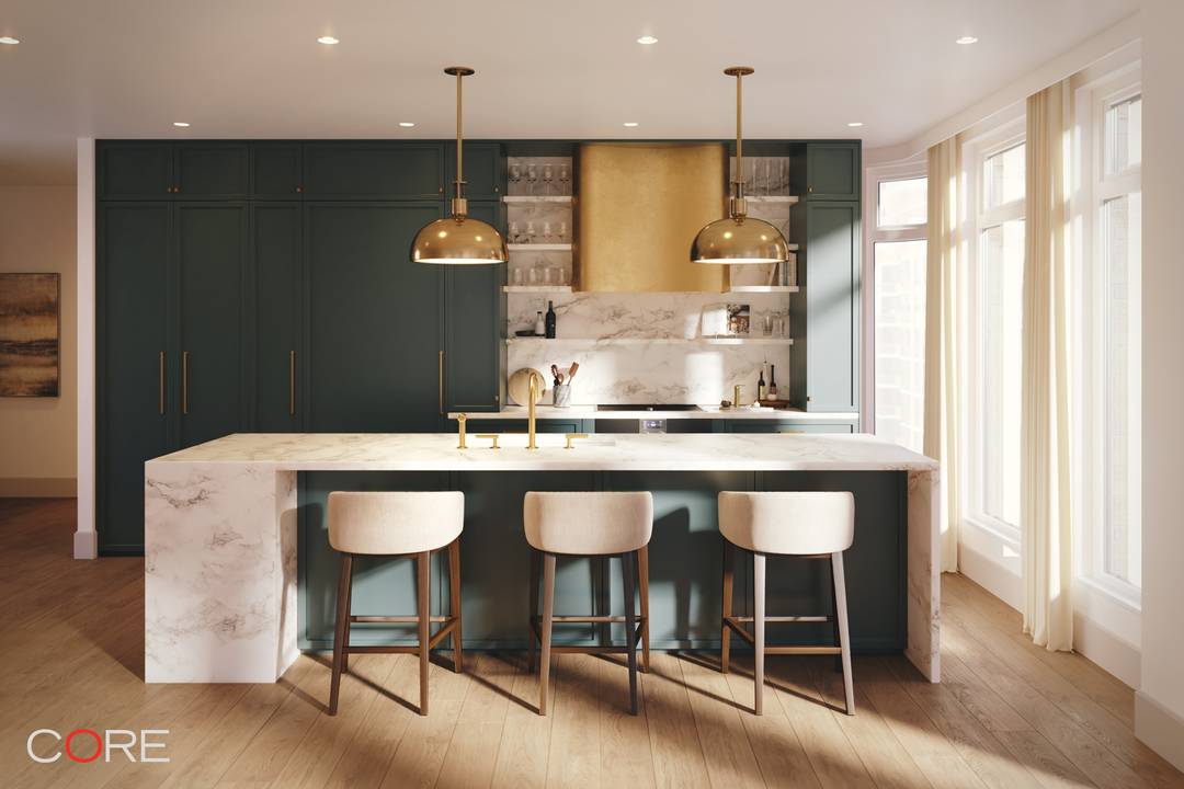 Spring 2026 Occupancy Welcome to Residence 8E at The Village West, a beautifully crafted one bedroom, one bath home designed by BKSK Architects and developed by IGI.