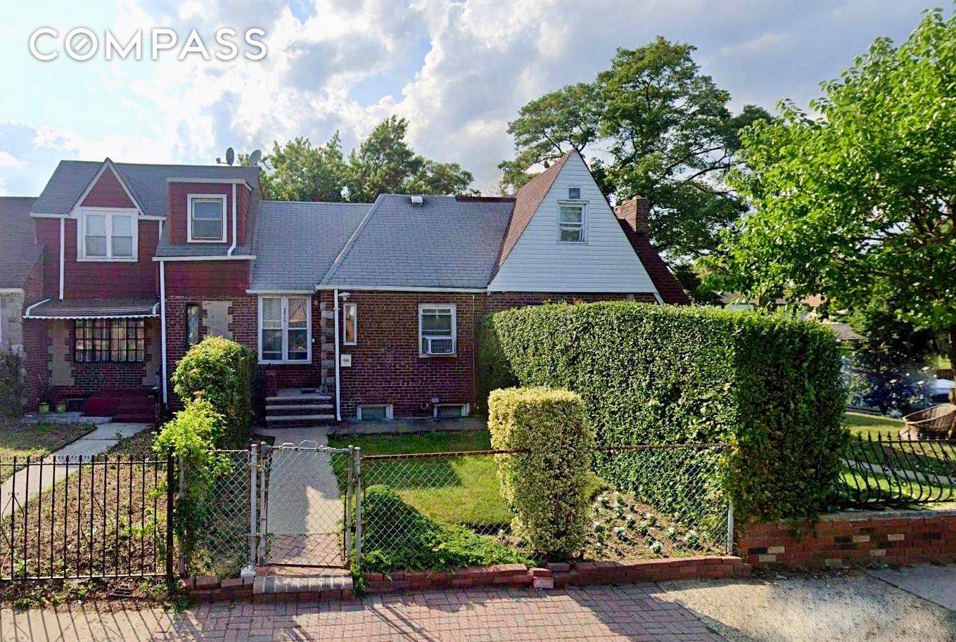 1 family Brick Tudor style being sold As Is occupied.