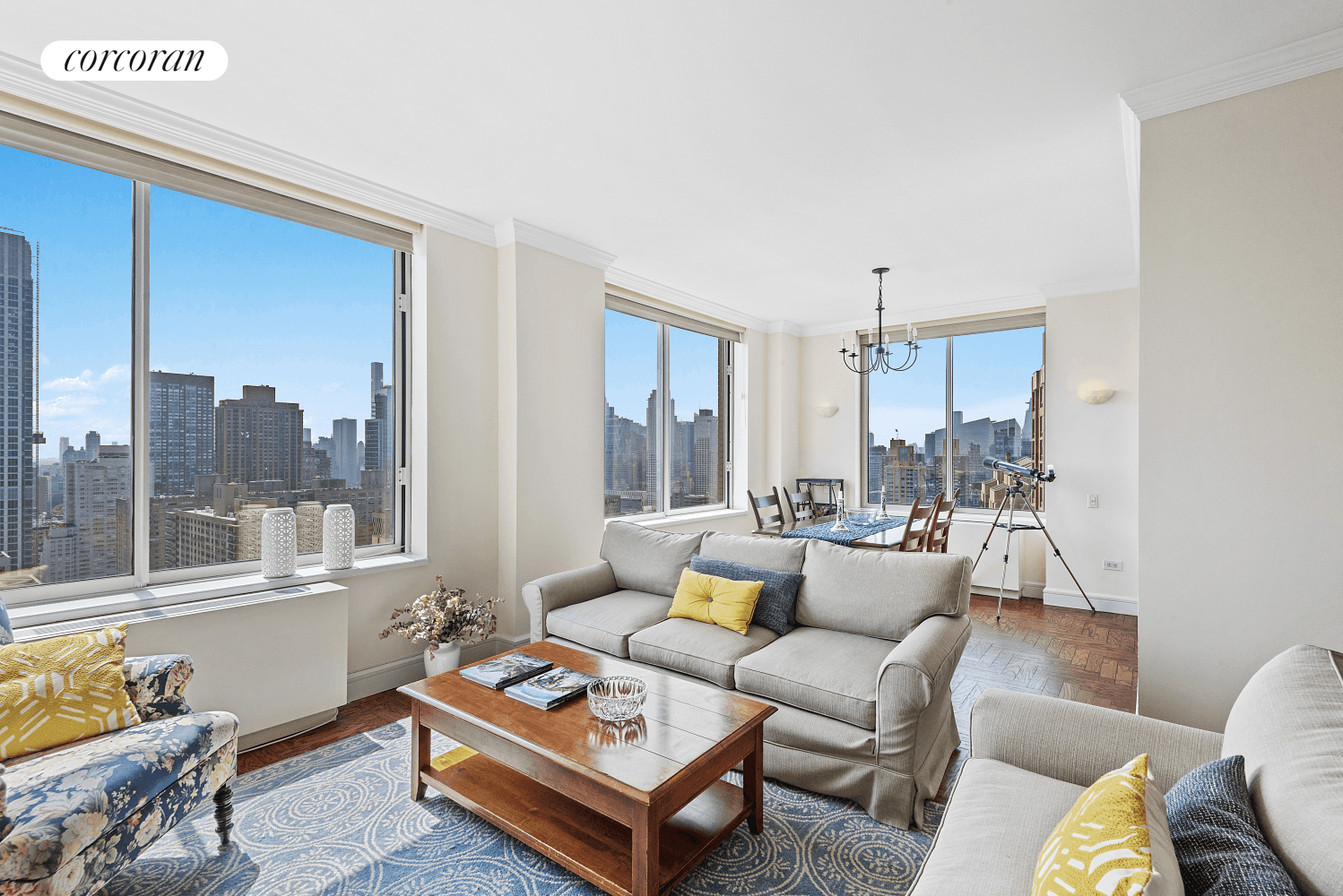 RIVER, CENTRAL PARK AND OPEN CITY VIEWS !