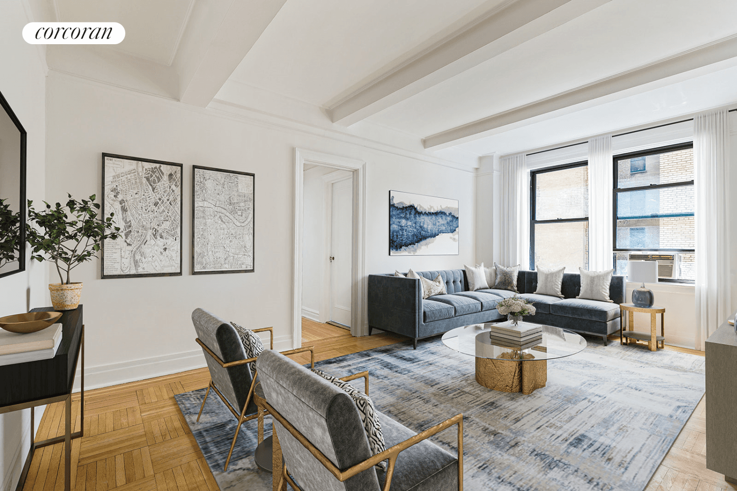 Apartment 6D is a spacious prewar one bedroom apartment in the heart of Carnegie Hill.