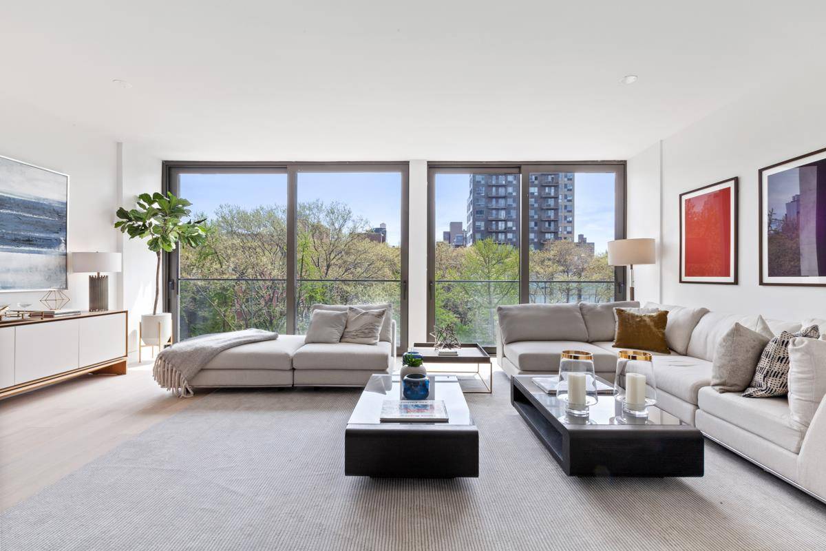 165 Chrystie is an architectural statement with a bold concrete facade positioned across from Sara D.
