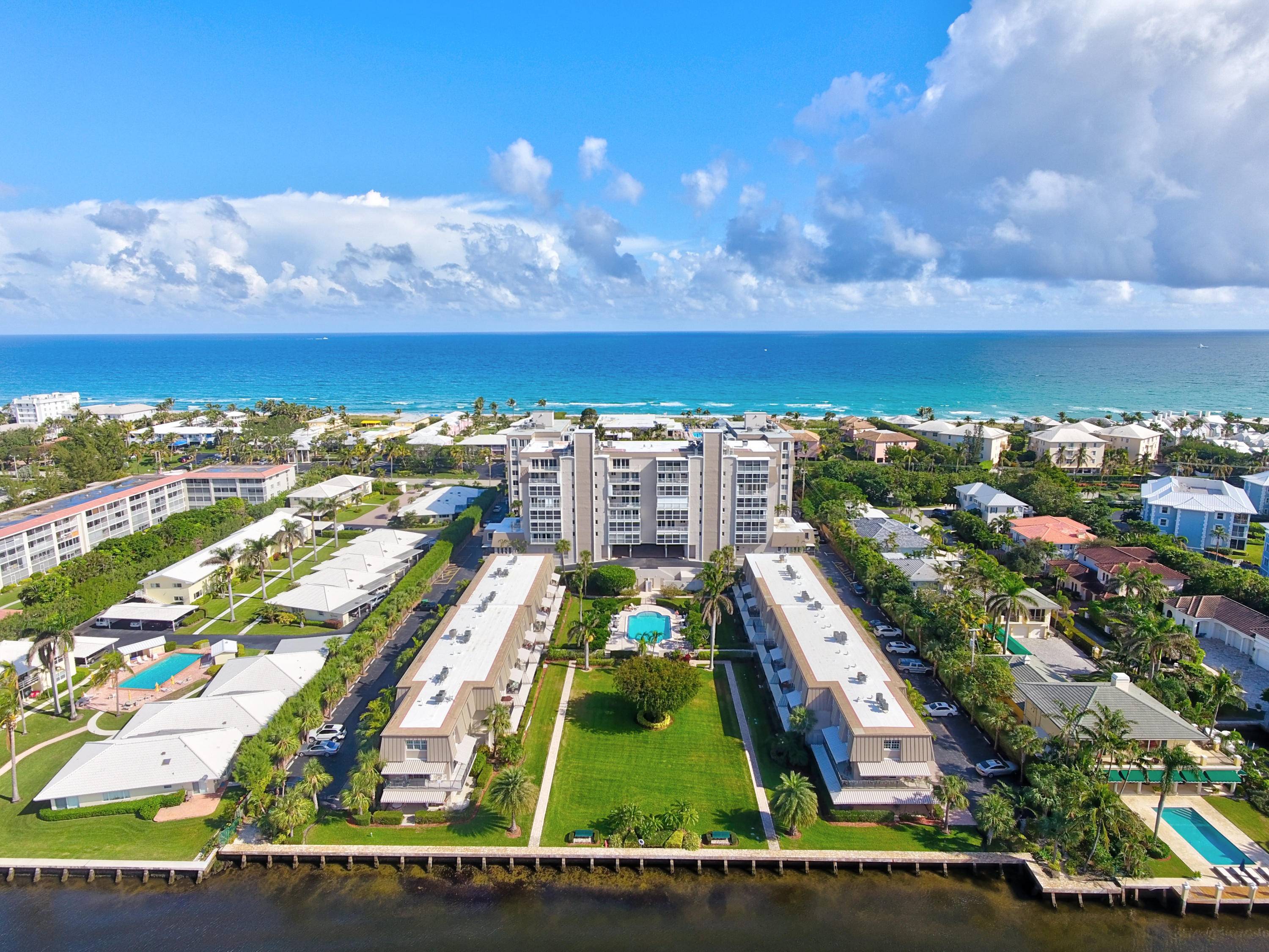 Completely Renovated 4 bedroom 3 bath 7th floor condo featuring KILLER Ocean Views and KILLER Intracoastal Views !