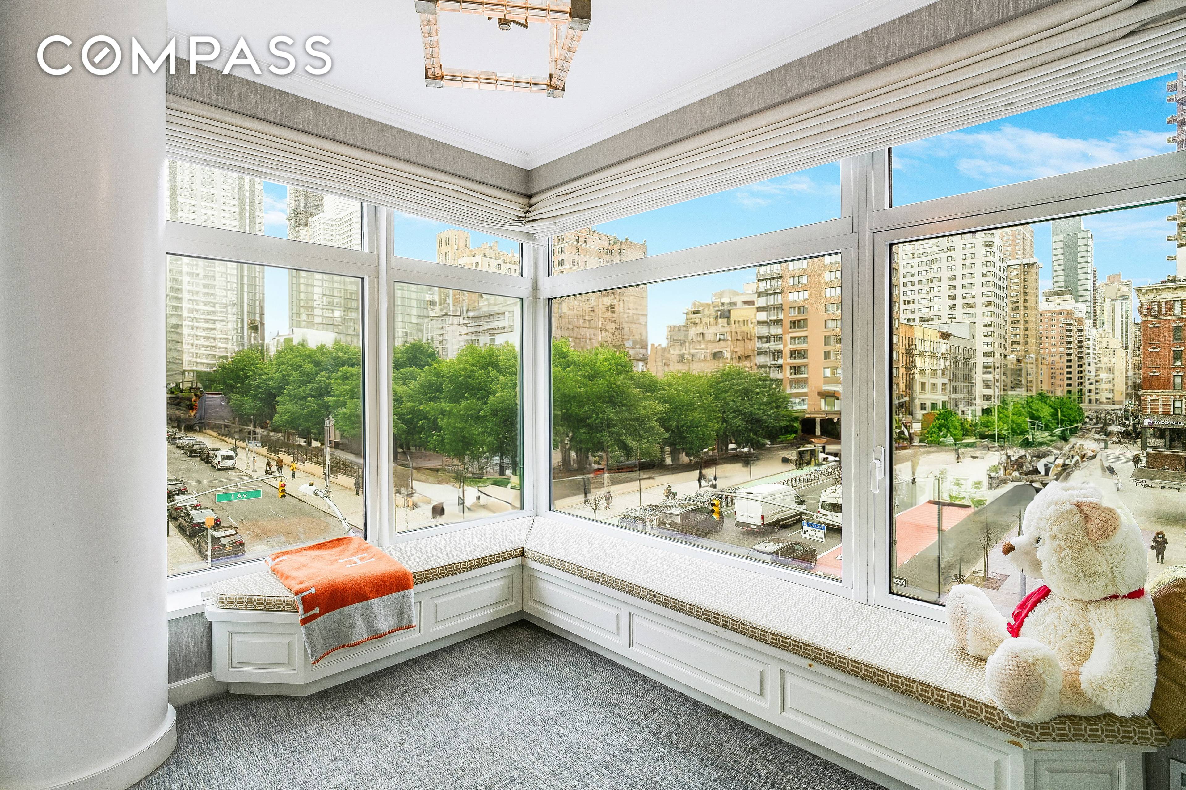Luxury Living at The Laurel Condominium Move right into this renovated corner home with 4 bedrooms, 4 bathrooms, plus a den office.