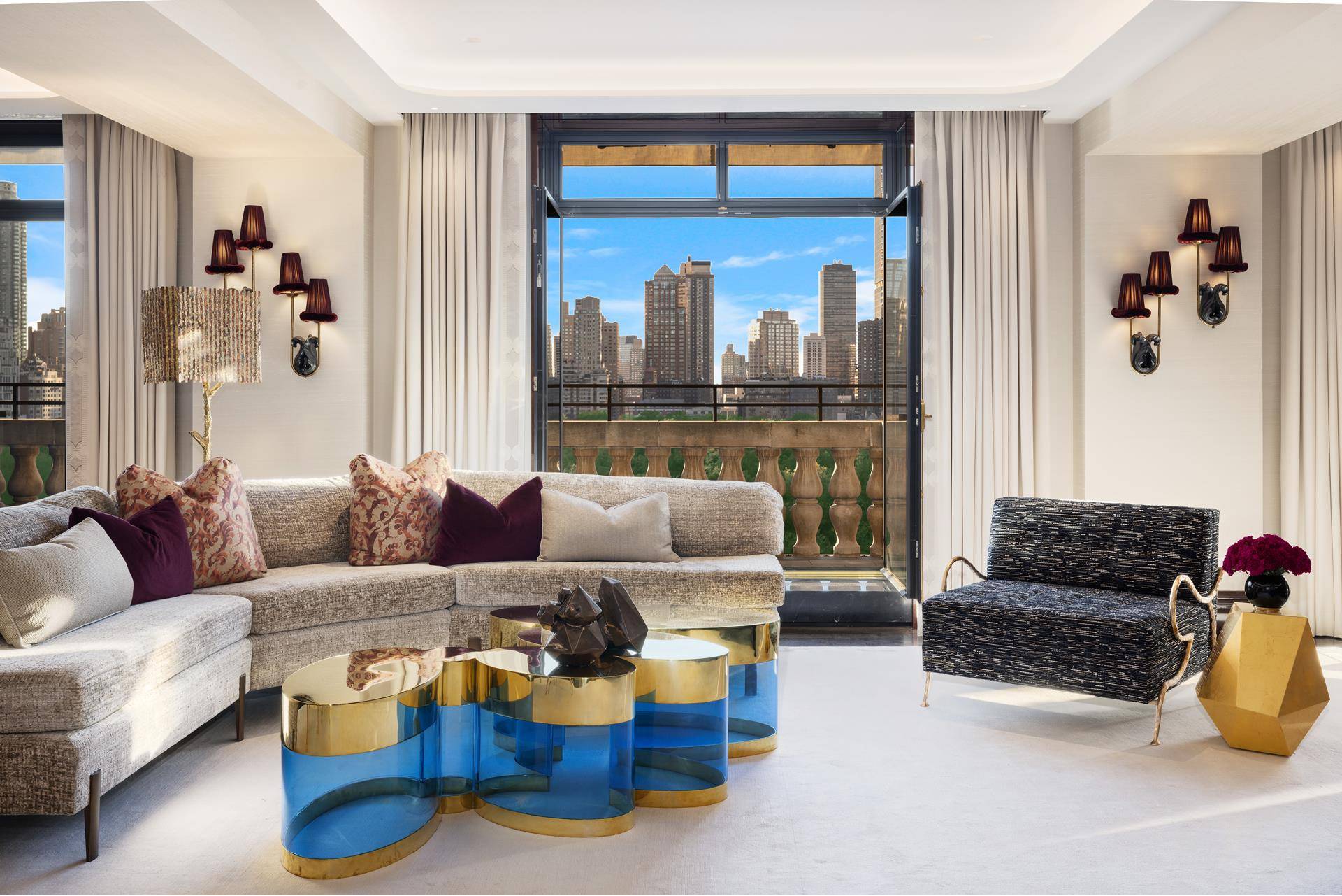 The 15th floor at 825 Fifth Avenue is an exceptional, one of a kind, fully renovated and recently completed down to the studs, taking numerous years to accomplish cooperative residence ...