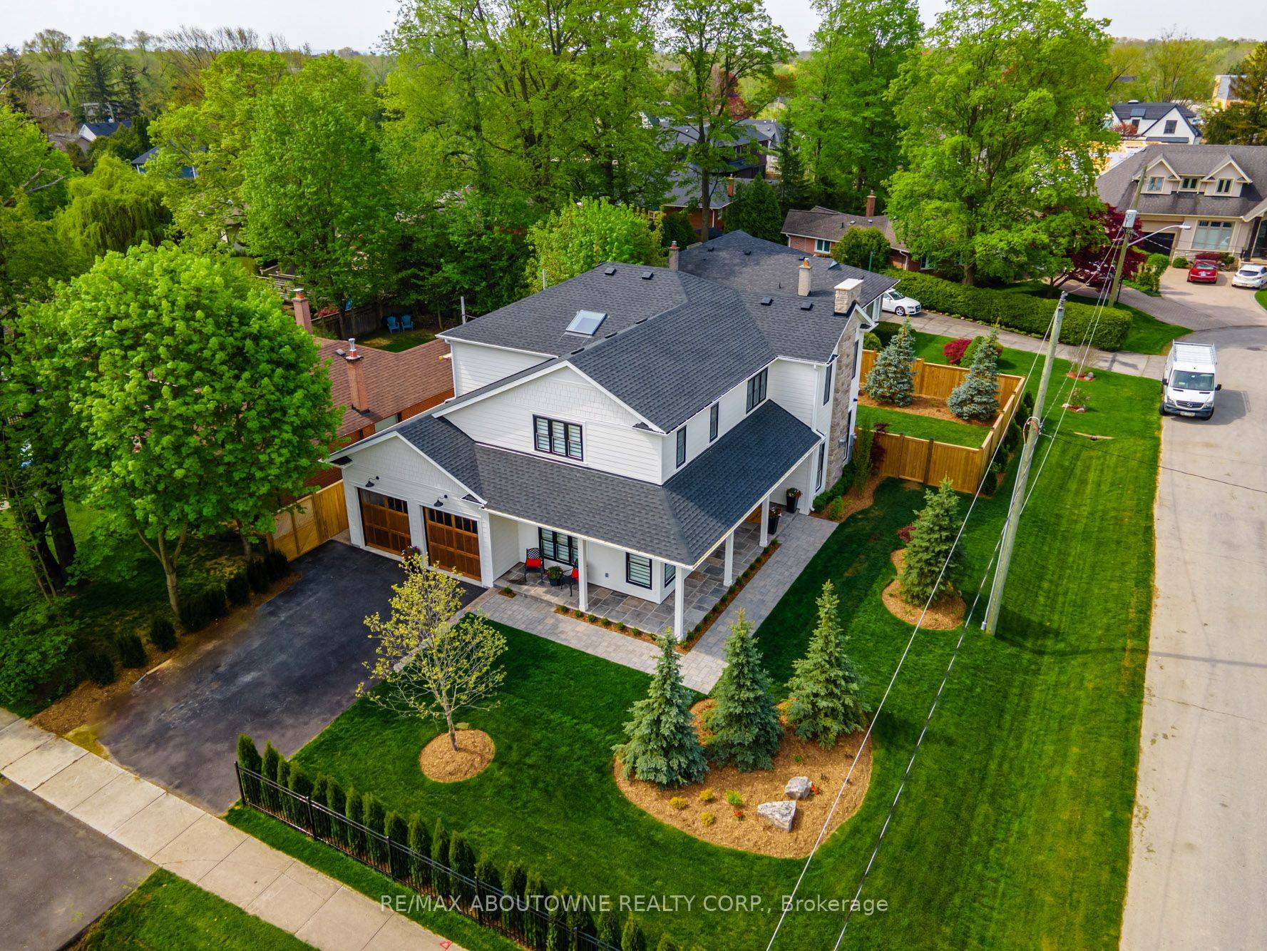 Indulge in modern farmhouse living with this new, custom built masterpiece in Southwest Oakville.