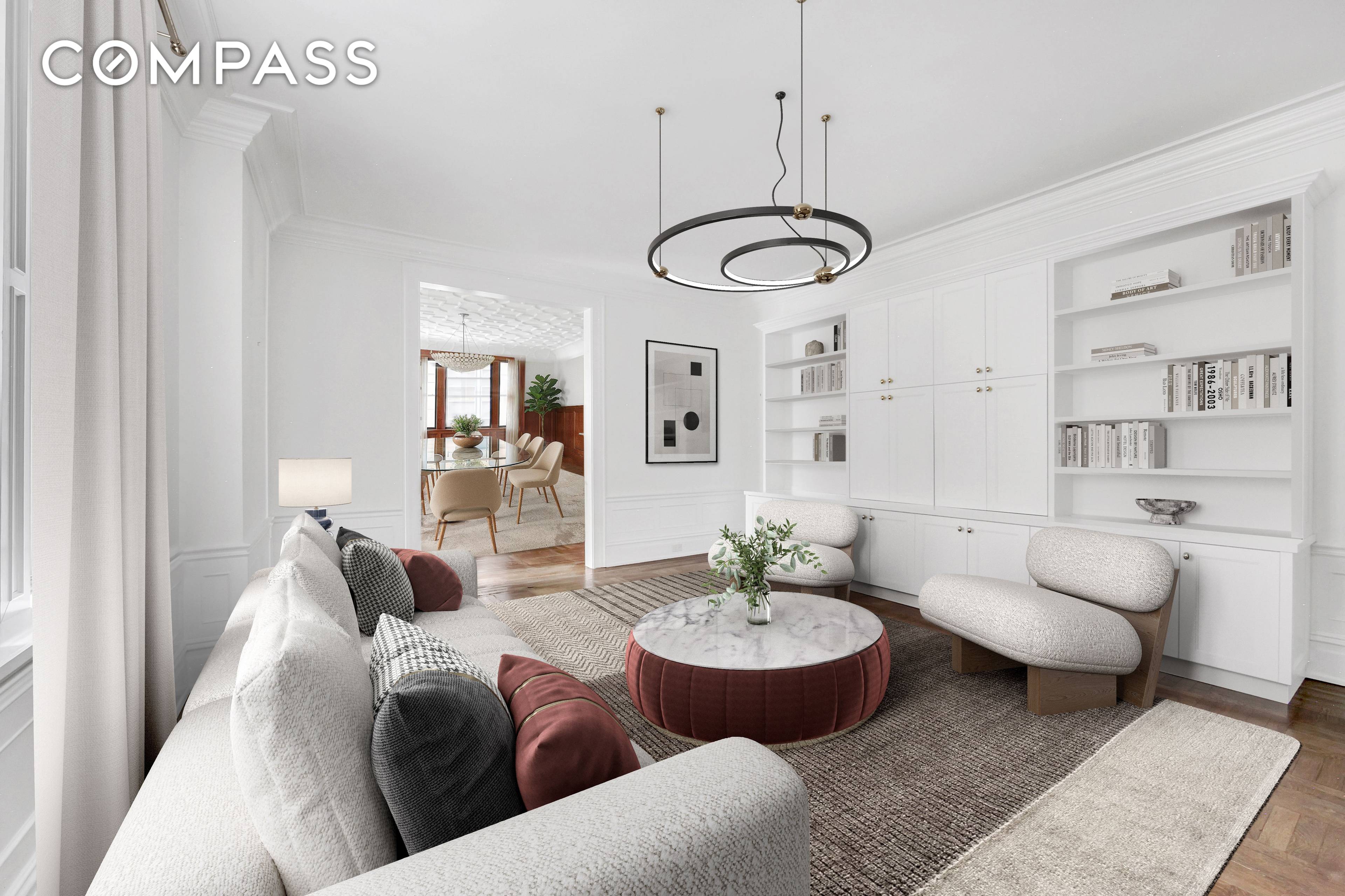 Built in 1912 and set in the Adlon, residence 8G is one of the finest examples of a preserved and restored Arts and Crafts style apartment.