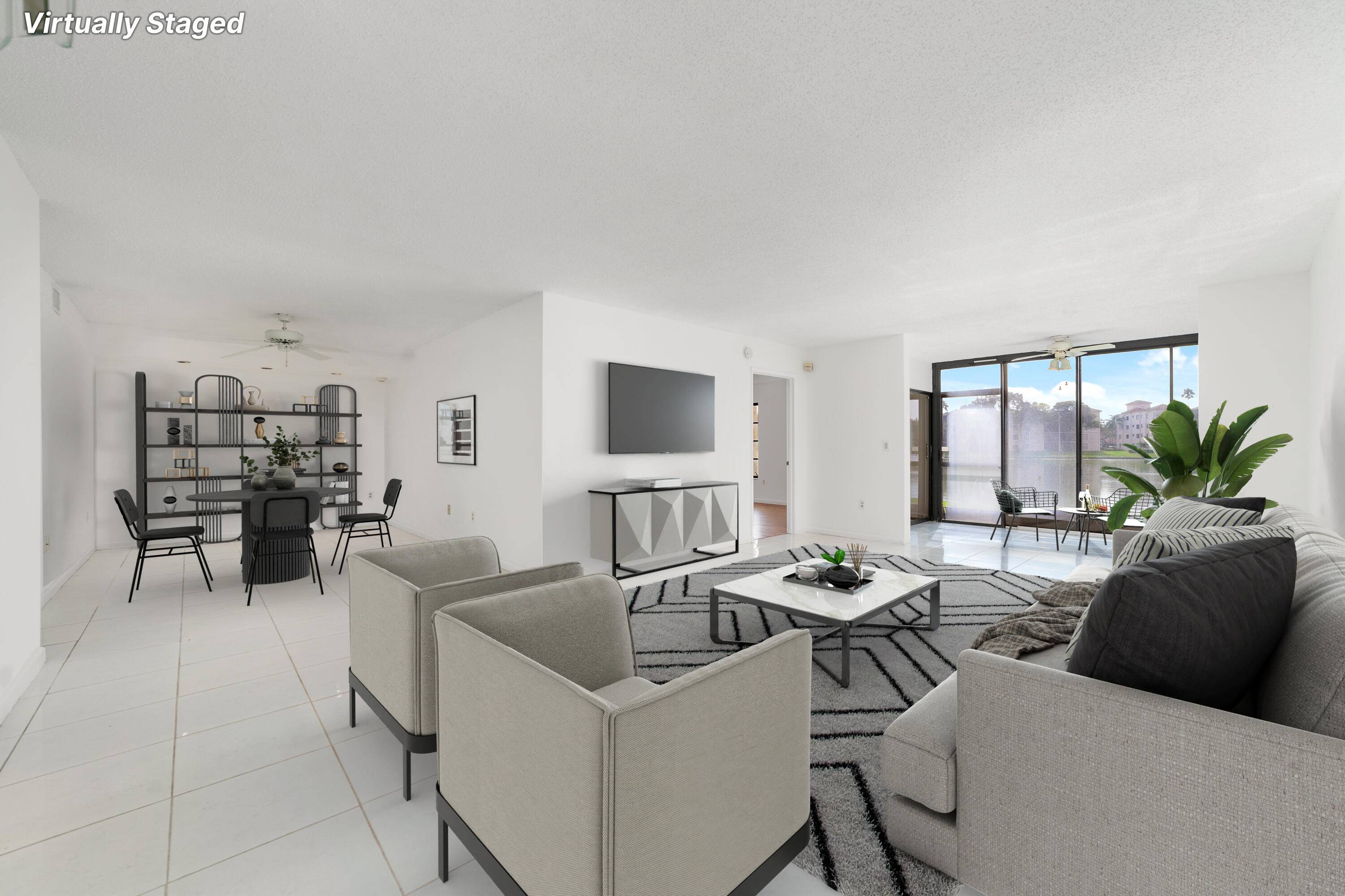 Welcome to the highly sought after community of Huntington Point, this spacious first floor unit features tile throughout, a newer AC, brand new HW, spectacular water views and conveniently located ...