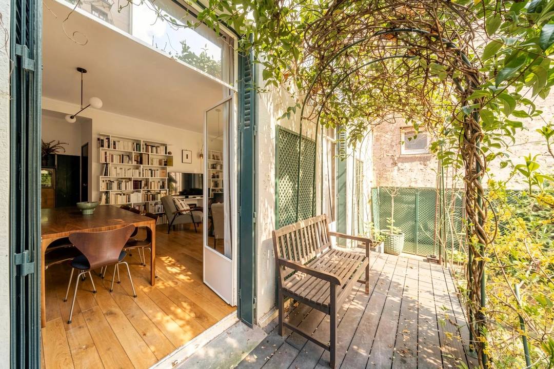 5 rooms with garden - Convention Metro